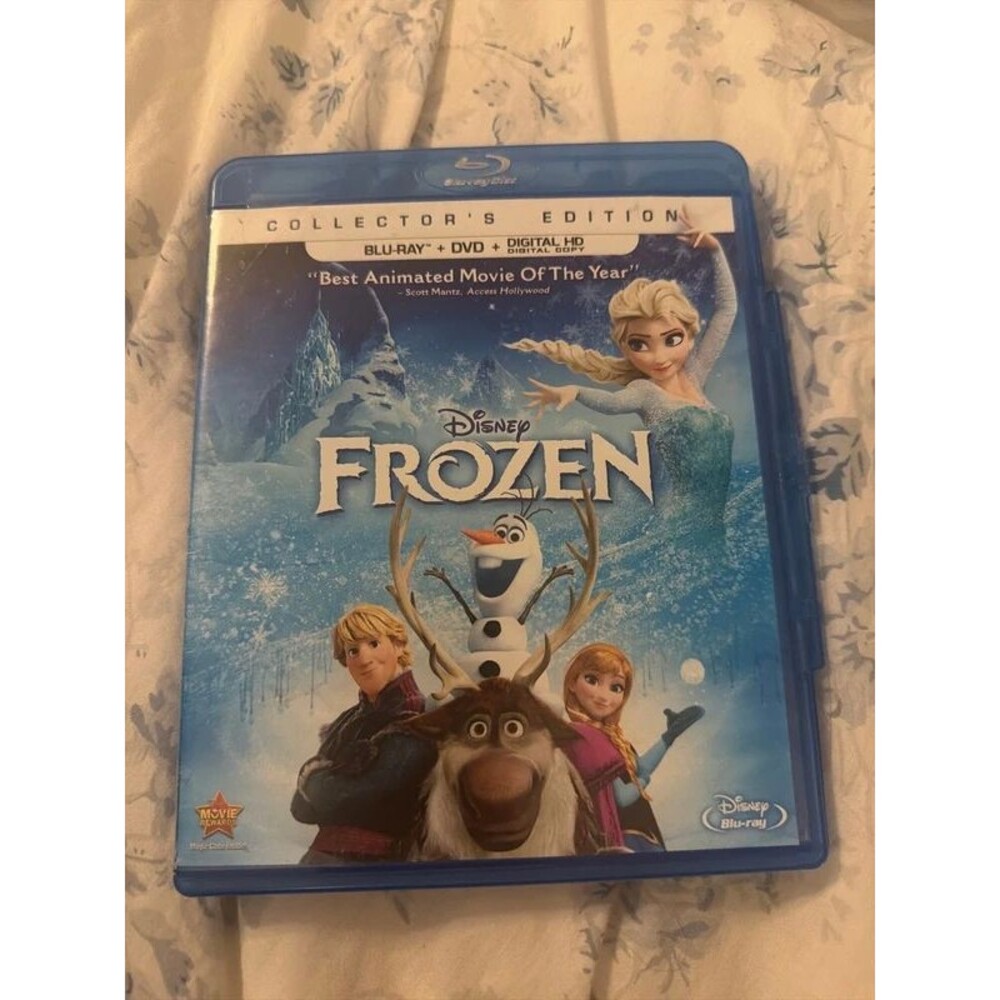 Disney, frozen DVD and Blu-ray